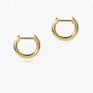 Ana Luisa Sterling Silver Mini Huggie Hoops